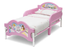 Delta Children Princess 3D Footboard Toddler Bed Left View a2a