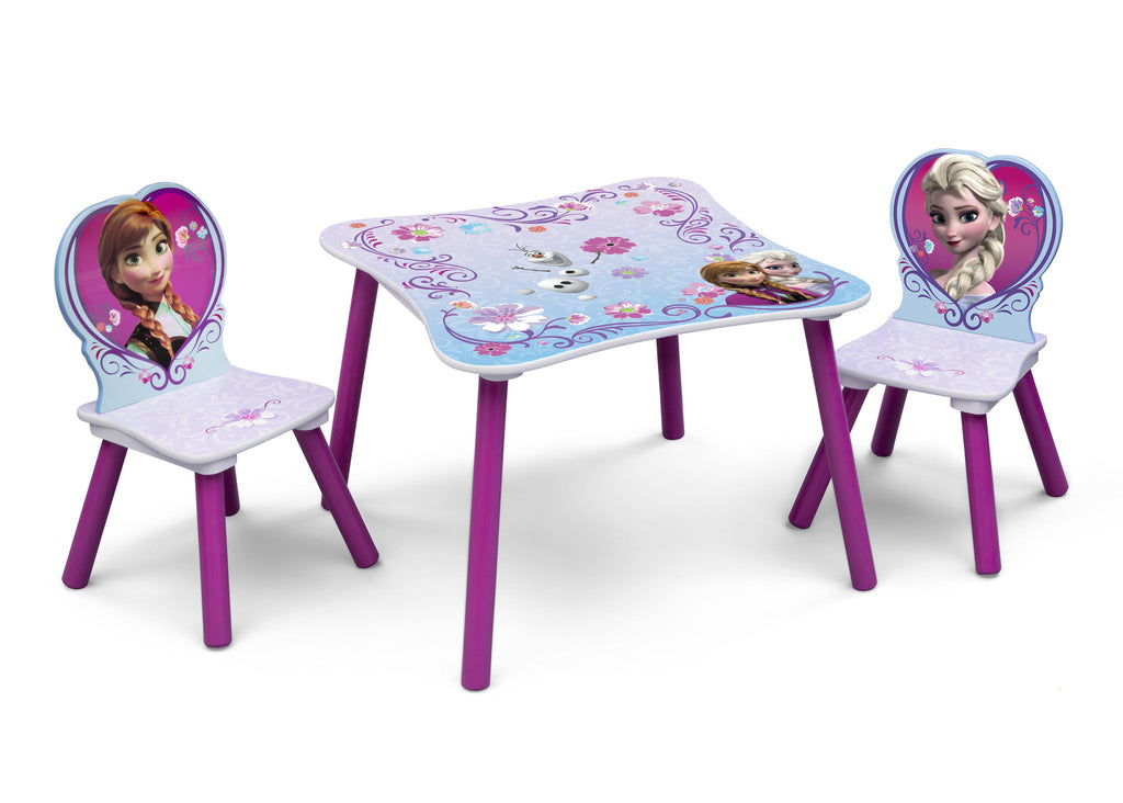 Delta Children Frozen Table and Chair Set Right View a1a