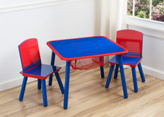 Delta Children Generic Blue / Red Table and Chair Set Room View a0a